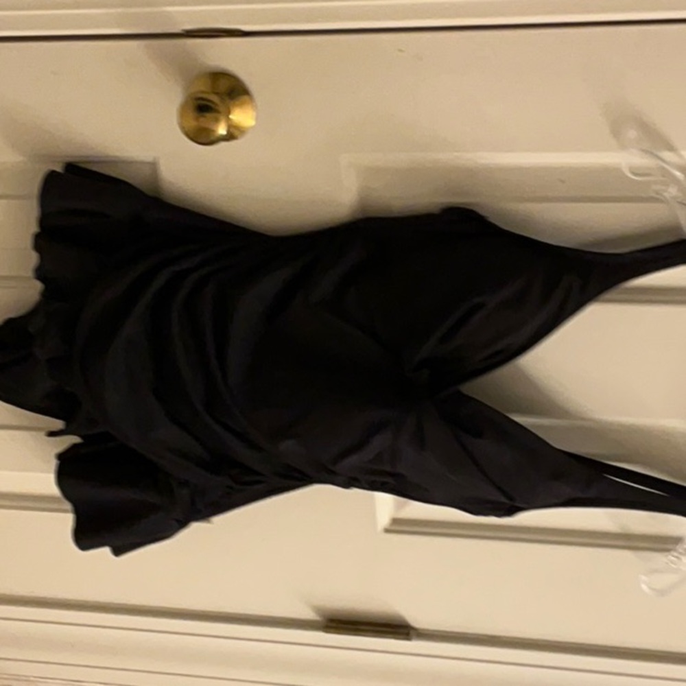Beach House Black Halter Bodycon Dress